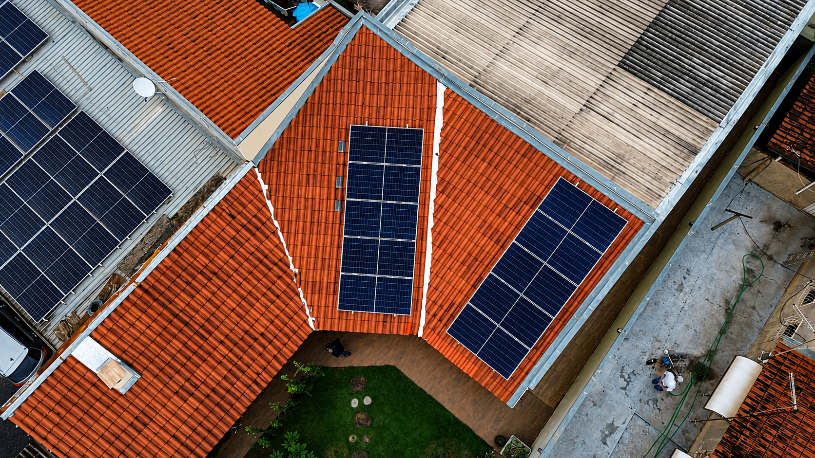 Sistema solar residencial